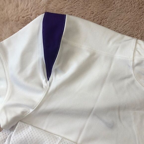 Nike Vapor Pro Football white purple jersey - Picture 6 of 6